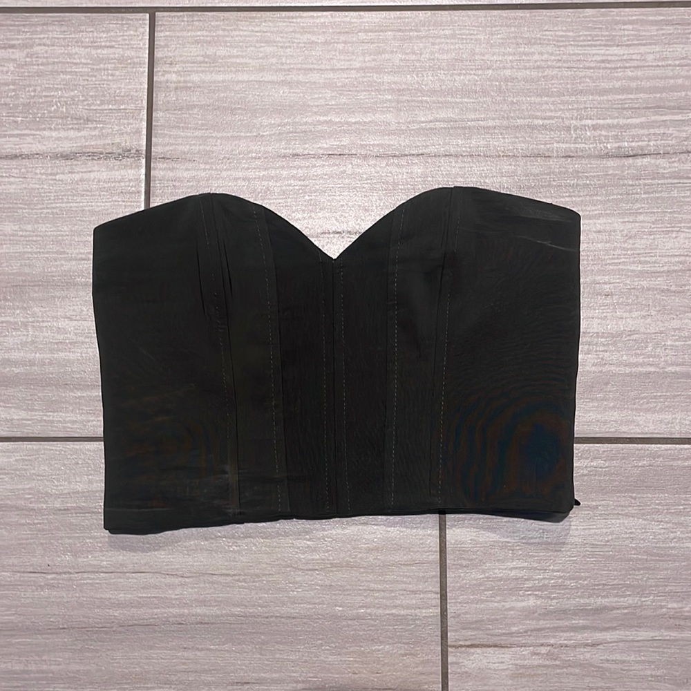 Zara Olive Green Crop Top
